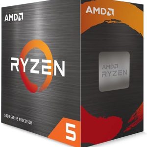 AMD Ryzen 5 5500 6-Core, 12-Thread Unlocked Desktop Processor with Wraith Stealth Cooler